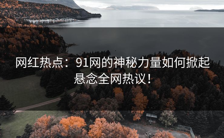 网红热点：91网的神秘力量如何掀起悬念全网热议！